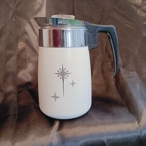Vintage Starburst 6-Cup Percolator – Retro Mid-Century Modern Coffee Maker
